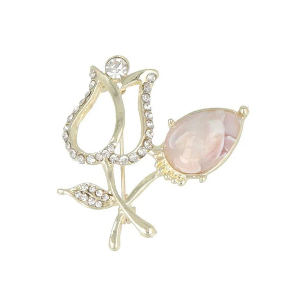 Japanese Brooch- Tulip Bloom Brooch