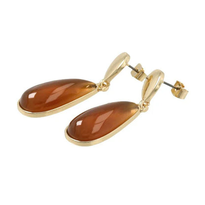 Japanese earrings- Colour drop stud earrings