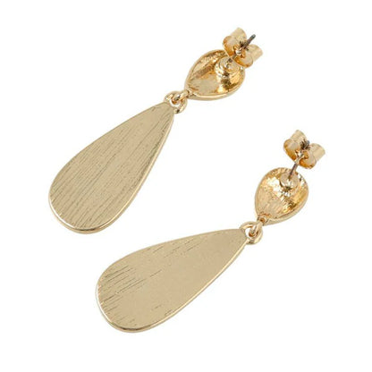 Japanese earrings- Colour drop stud earrings