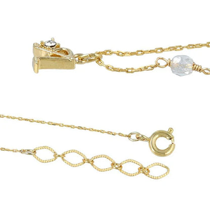 Japanese necklace- Initial alphabet necklace- Made in Japan