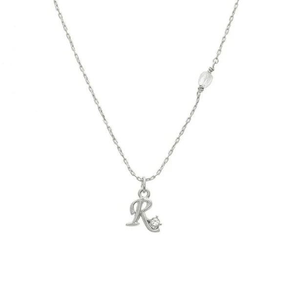 Japanese necklace- Initial alphabet necklace- Made in Japan