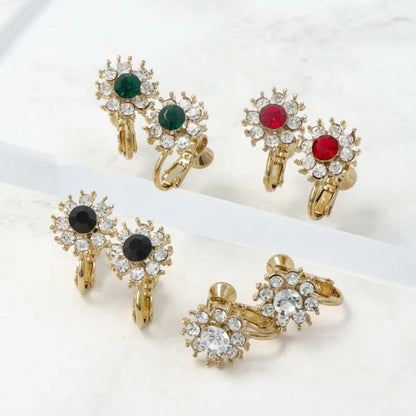 Japanese non-pierced earrings- Twinkle Bijou Screw-back Earrings