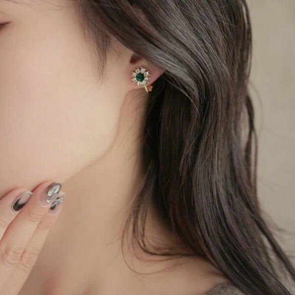 Japanese non-pierced earrings- Twinkle Bijou Screw-back Earrings