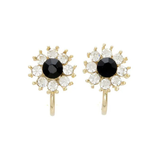Japanese non-pierced earrings- Twinkle Bijou Screw-back Earrings