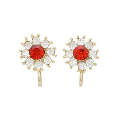 Japanese non-pierced earrings- Twinkle Bijou Screw-back Earrings