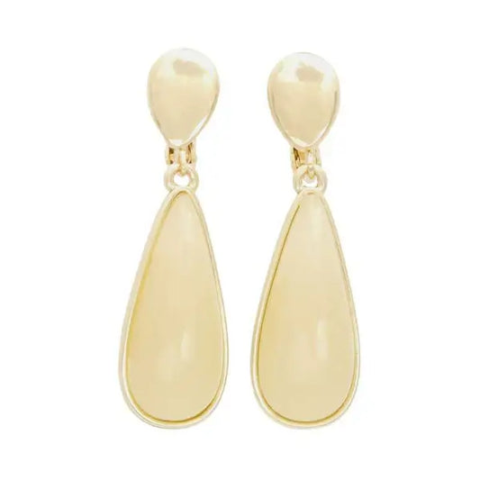 Japanese non-pierced earrings- colour drop screw-back earrings