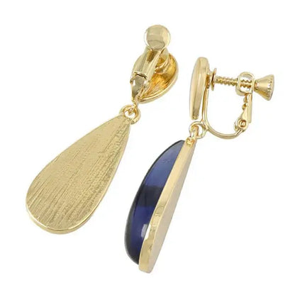 Japanese non-pierced earrings- colour drop screw-back earrings
