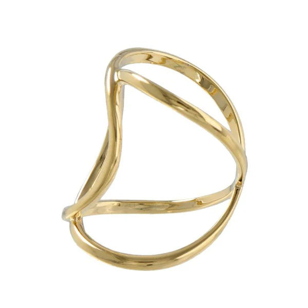 Japanese ring- Refined Cross Band- Made in Japan