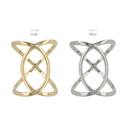 Japanese ring- Refined Cross Band- Made in Japan