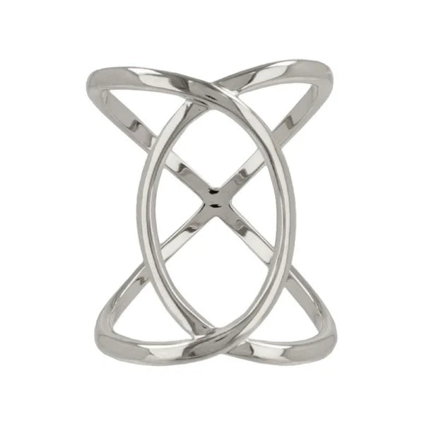 Japanese ring- Refined Cross Band- Made in Japan