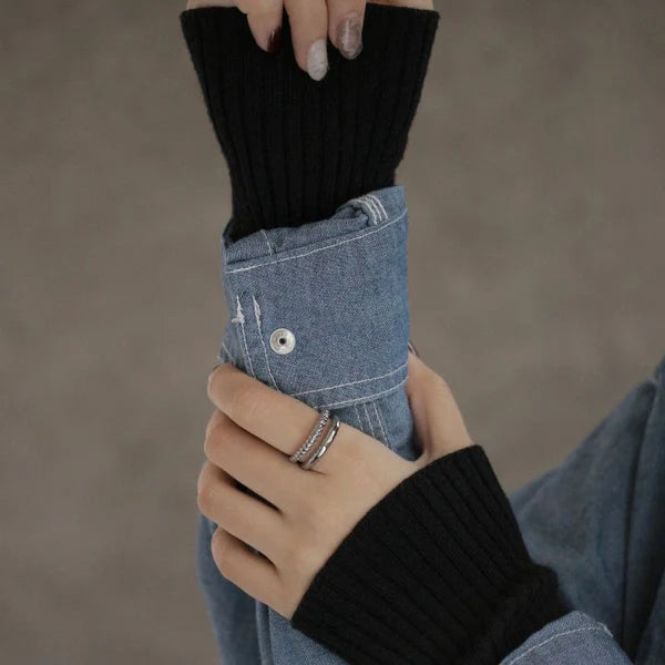 Japanese ring- Gold Double Strand Ring