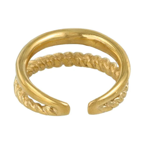 Japanese ring- Gold Double Strand Ring