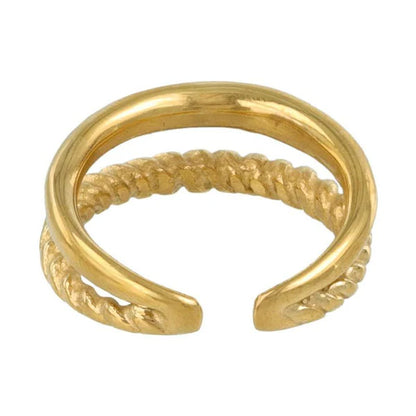 Japanese ring- Gold Double Strand Ring