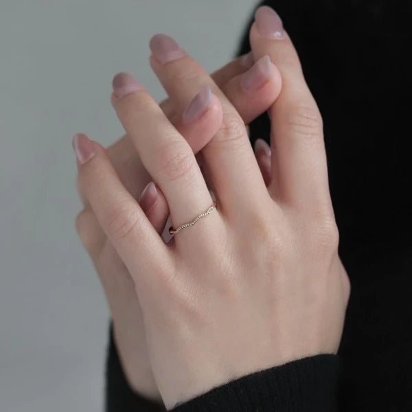 Japanese ring- Arch mill ring- Made in Japan