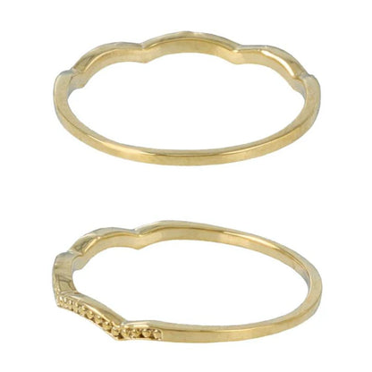 Japanese ring- Arch mill ring- Made in Japan