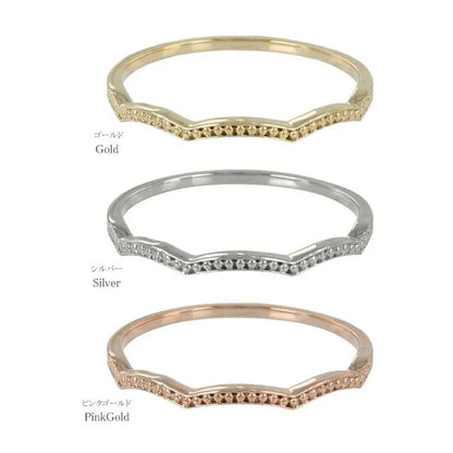 Japanese ring- Arch mill ring- Made in Japan