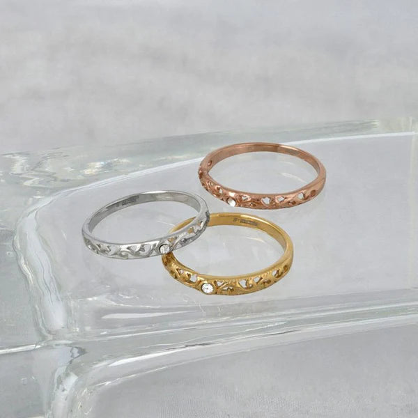 Japanese ring- Lace Arabesque Ring