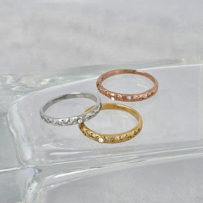 Japanese ring- Lace Arabesque Ring