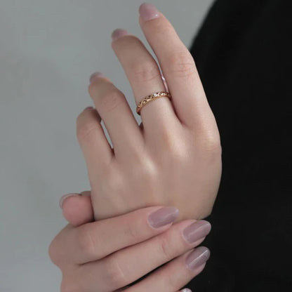 Japanese ring- Lace Arabesque Ring