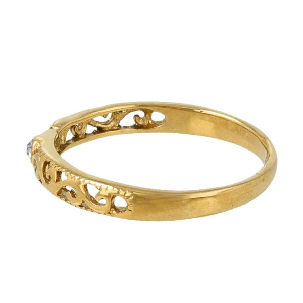 Japanese ring- Lace Arabesque Ring