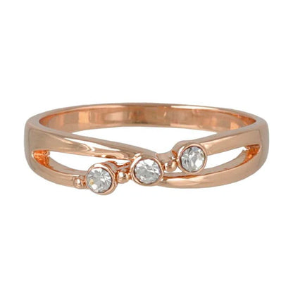 Japanese ring- Twinkle Trio Cross Ring- Made in Japan