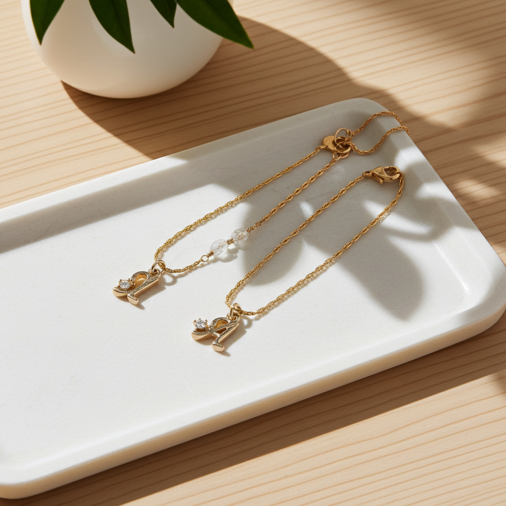 日本字母項鍊 - 日本製造